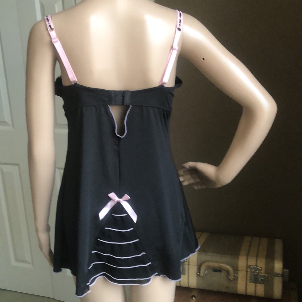 Pink and Black Rampage Intimates Lingerie - Picture 6 of 16